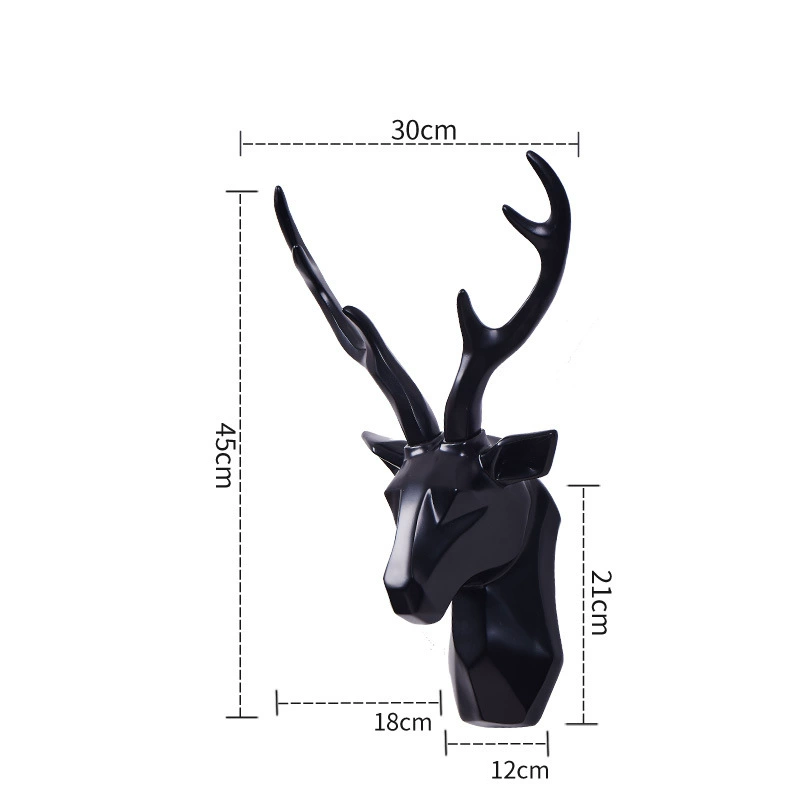 Nordic Style Deer Head Wall Decoration