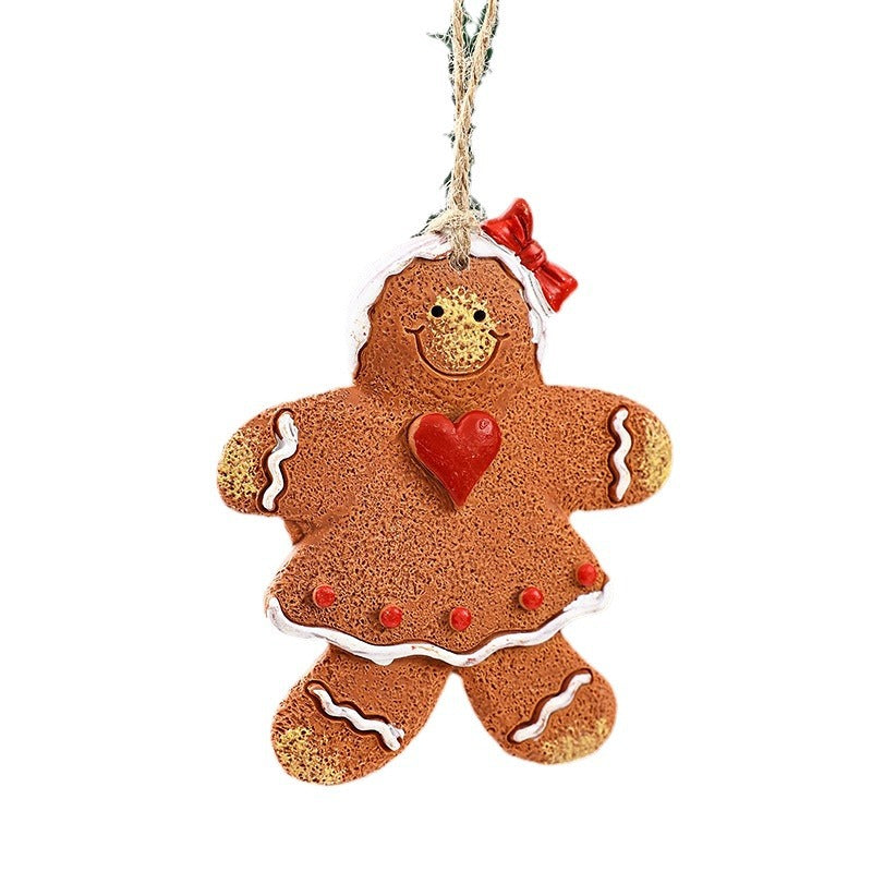 Gingerbread Man Christmas Tree Decoration