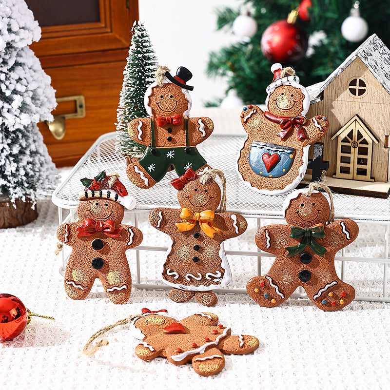 Gingerbread Man Christmas Tree Decoration