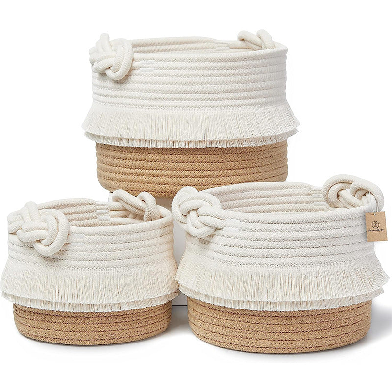 Three-piece Storage Basket Set