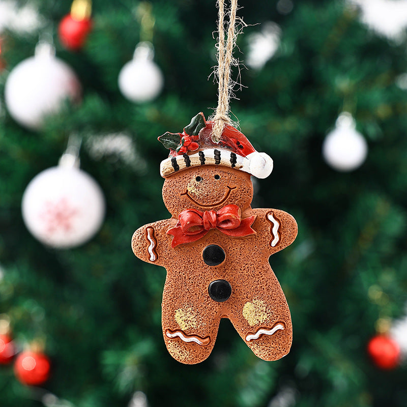 Gingerbread Man Christmas Tree Decoration