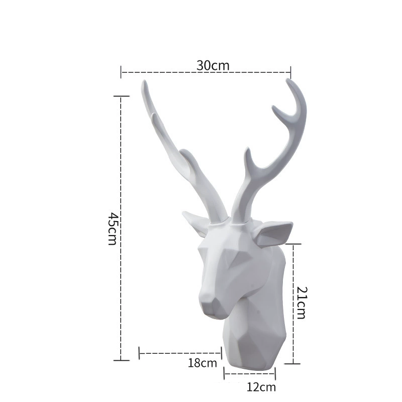 Nordic Style Deer Head Wall Decoration