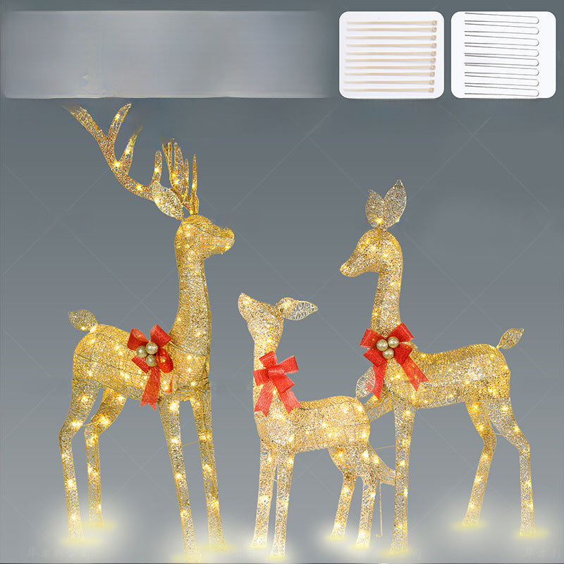 Christmas Led Luminous Deer Ornaments