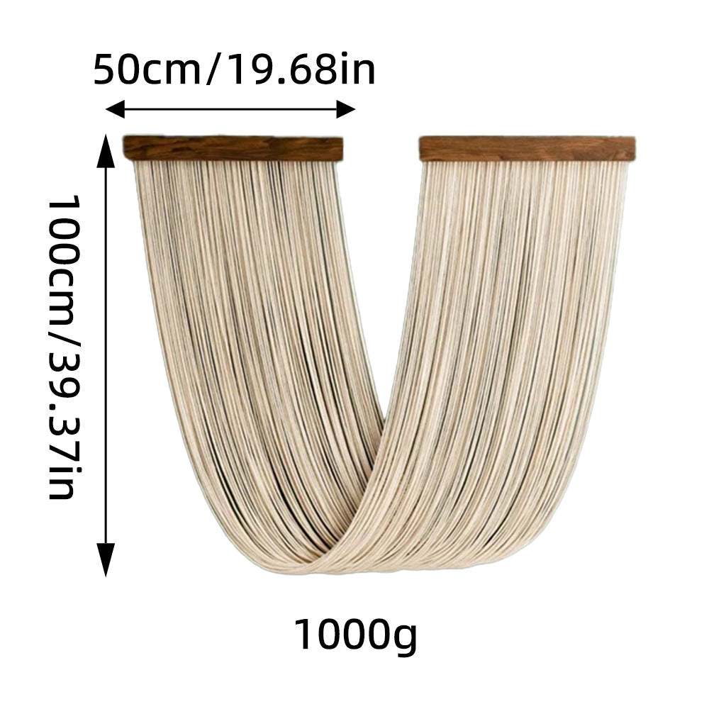 Hand-woven Cotton Rope Wall Hanging