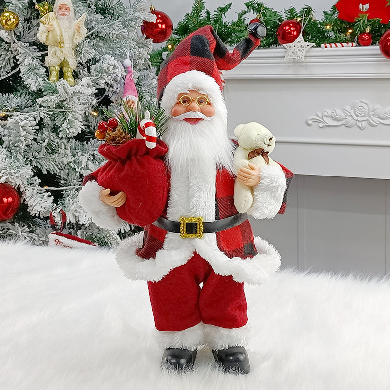 Santa Doll Christmas Decorations