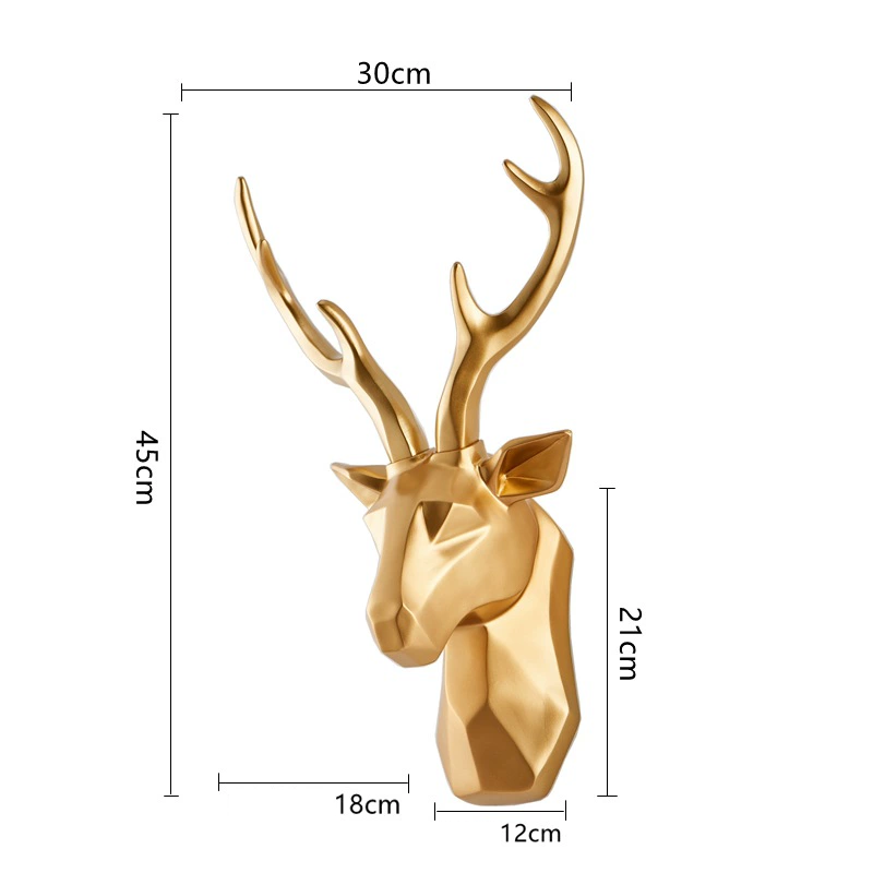 Nordic Style Deer Head Wall Decoration