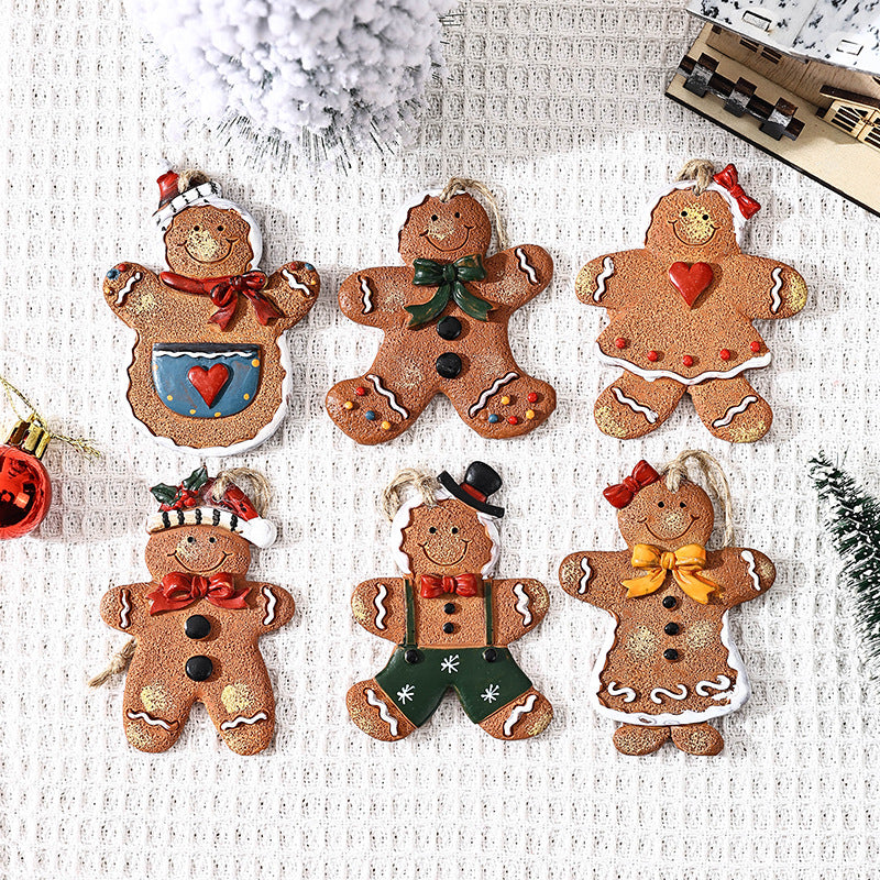 Gingerbread Man Christmas Tree Decoration