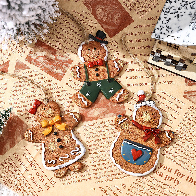 Gingerbread Man Christmas Tree Decoration