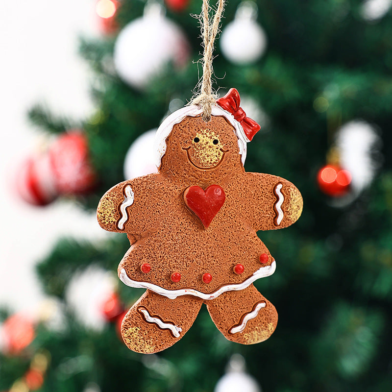 Gingerbread Man Christmas Tree Decoration