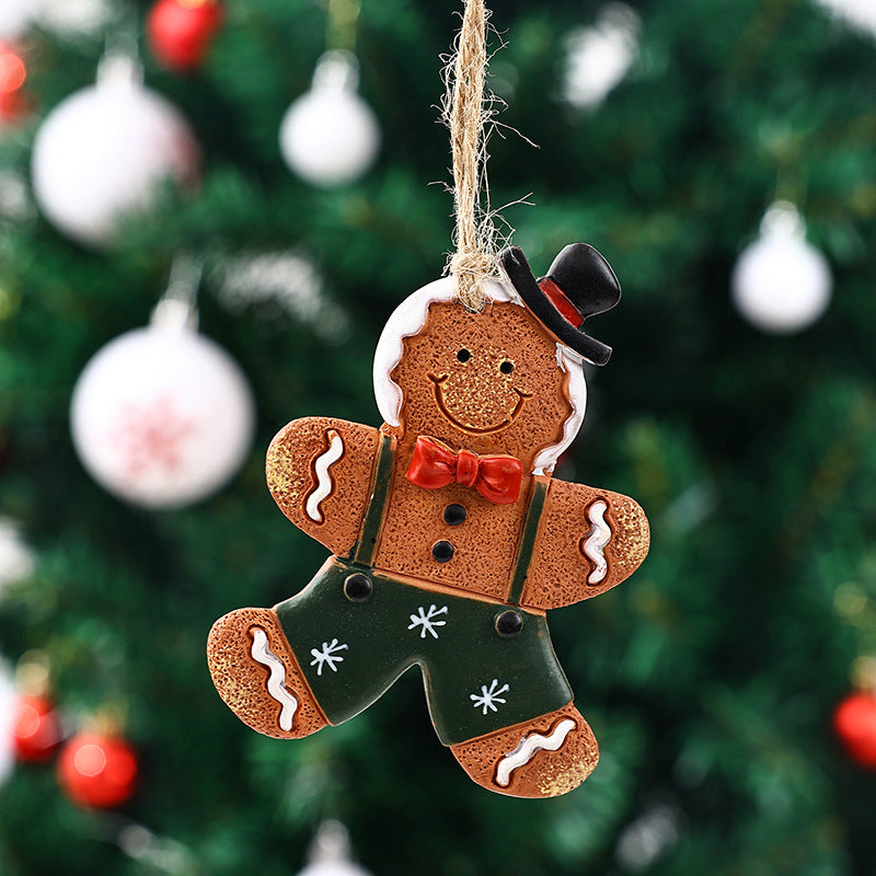 Gingerbread Man Christmas Tree Decoration