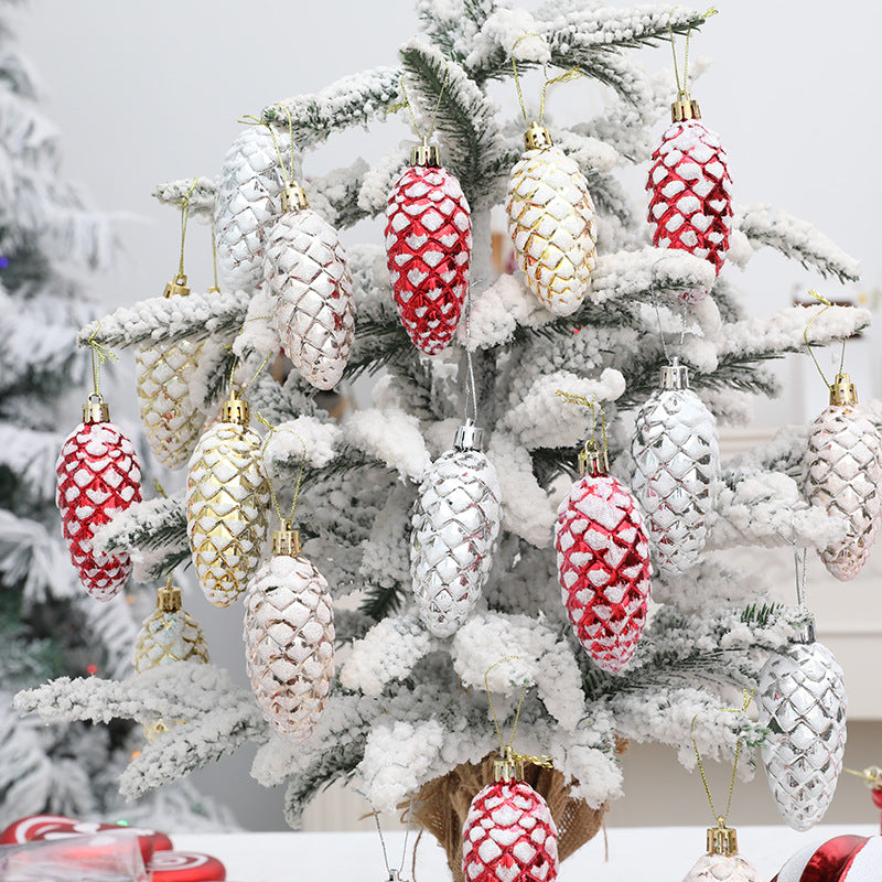 Pine Cone Ball Christmas Tree Decoration