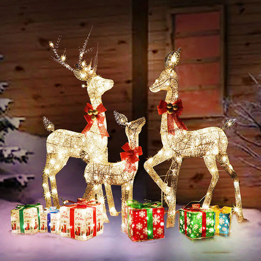 Christmas Led Luminous Deer Ornaments