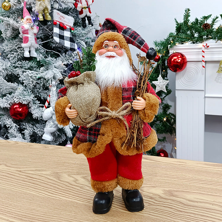 Santa Doll Christmas Decorations