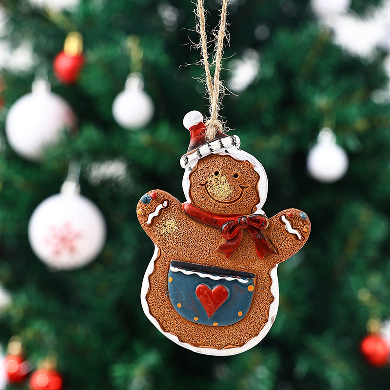 Gingerbread Man Christmas Tree Decoration