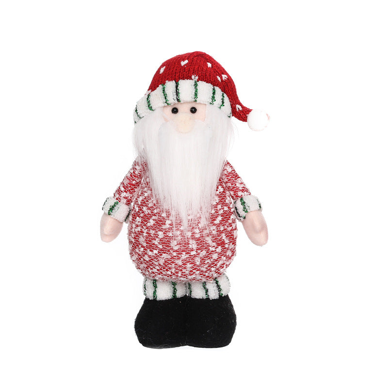 Christmas Light Standing Santa Decoration