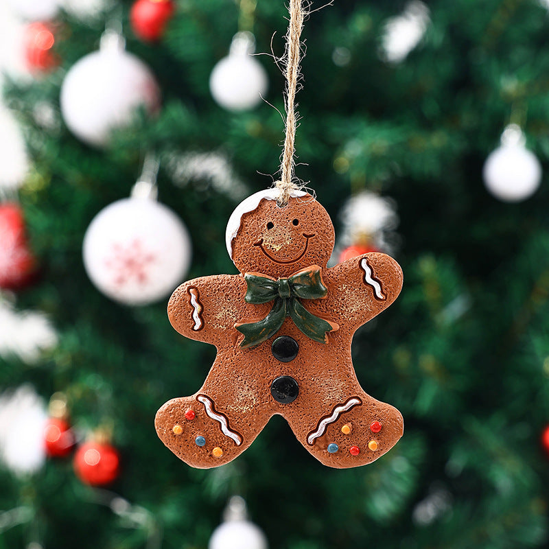 Gingerbread Man Christmas Tree Decoration