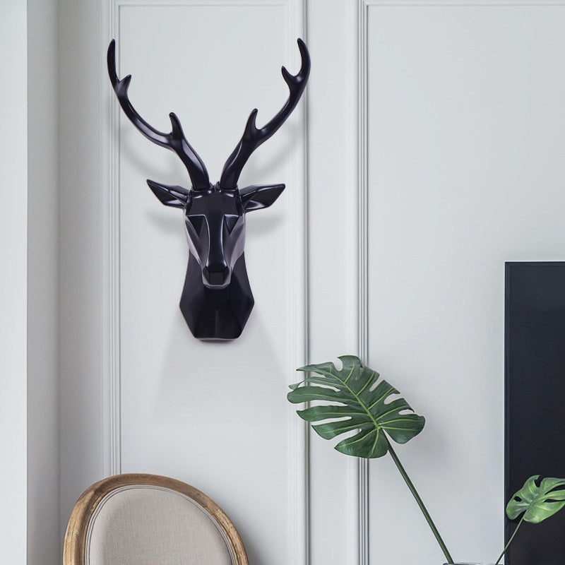 Nordic Style Deer Head Wall Decoration